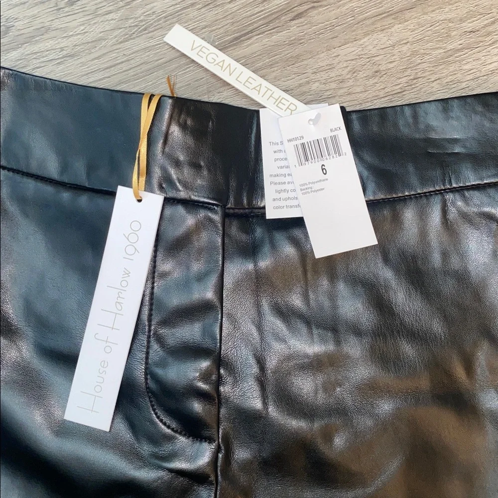 House of Harlow 1960 Vegan Leather Black Set - Picture 4 of 9